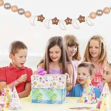 GOGOSO Ball Pit Balls Stars Moon Shapes for Kids Fun