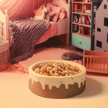 GOGOSO Ball Pit Balls Stars Moon Shapes for Kids Fun