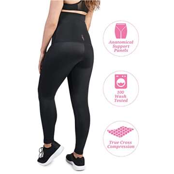 SRC Recovery Postpartum Leggings for Women - Comfort & Support