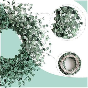 Egolot Boxwood Wreath - 24 Inch Everyday Decor