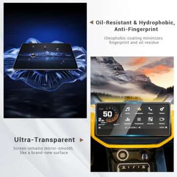2024 2025 Can Am Maverick R Screen Protector for Touch Displays