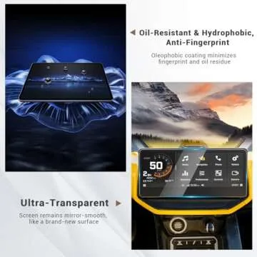 2024 2025 Can Am Maverick R Screen Protector for Touch Displays