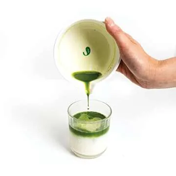 Jade Leaf Matcha Traditional Porcelain Tea Bowl - Perfect for Whisking