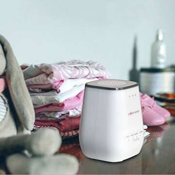 Project Nursery Sound Soother and Night Light for Kids, with 6 Pre-Loaded Sounds, Including White Noise, Nature Sounds, Lullabies, etc.