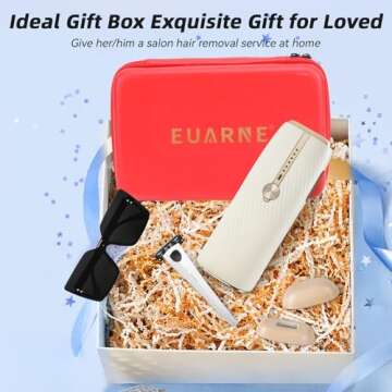 EUARNE IPL Hair Removal Device with Cooling Technology