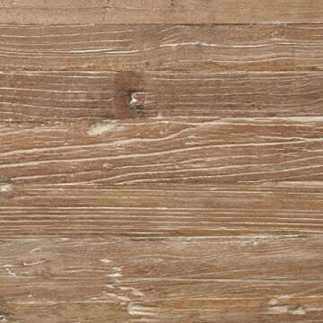 Amazon Brand – Stone & Beam Miramar Elm Wood Cutout Coffee Table, 39.4"D, Natural