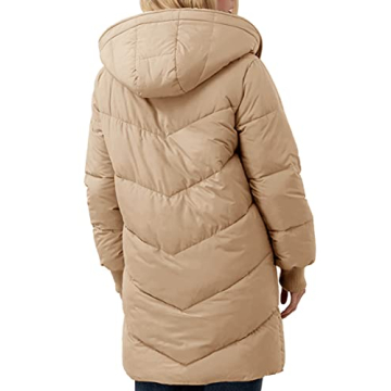 Ebifin Women's Sherpa Lined Winter Coat for Warmth