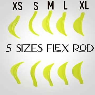 C Curl Lash Lift Shields - 5 Sizes for Dramatic Lifts