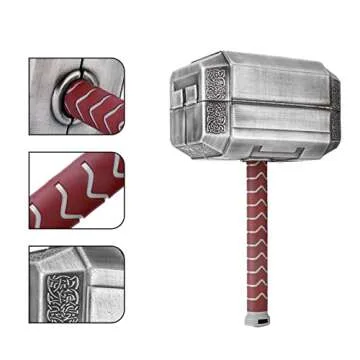 Thor Hammer Tool Set: 28-Piece DIY Tool Kit for Marvel Fans