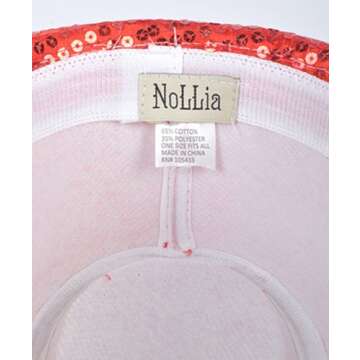 Buckletown Sequined Fedora Hat (black)