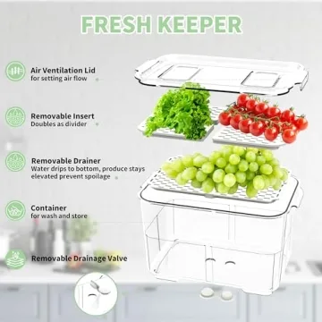 elabo Food Storage Containers Keep Produce Fresh Longer