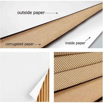 PETAFLOP Shipping Boxes 6x6x6 Corrugated Cardboard Boxes Small Mailing Box, 25 Pack