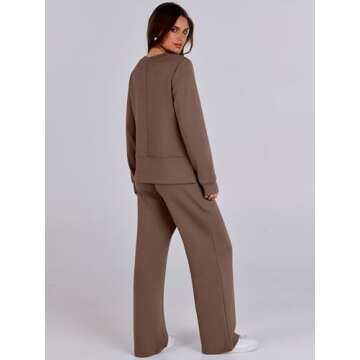 Stylish ANRABESS Women's Lounge Sets for Everyday Comfort