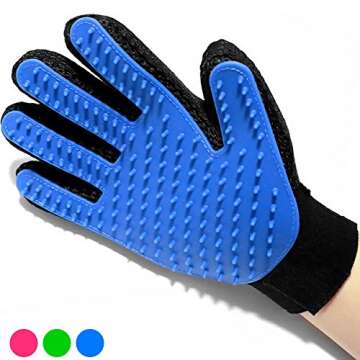 VIZPET Pet Grooming Glove - Effortless Fur Removal