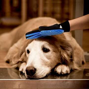 VIZPET Pet Grooming Glove - Effortless Fur Removal