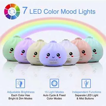 Fun ODONOBO Dumpling Essential Oil Diffuser for All Ages