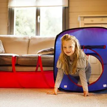 Kiddzery 4pc Kids Play Tent Set for Fun Adventures