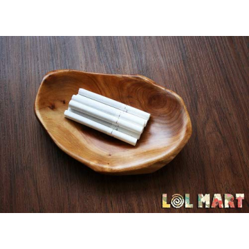 HIZBO MART Root Wood Serving Dish, Vintage Wooden ring dish, appetizer display, Hand Carved Artworks（The length 7~11inch）