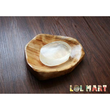 HIZBO MART Root Wood Serving Dish, Vintage Wooden ring dish, appetizer display, Hand Carved Artworks（The length 7~11inch）