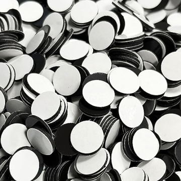 Haobase 1/2" Adhesive Magnets - 270 Pcs for Crafting