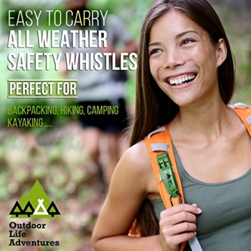 Durable Emergency Whistles for Camping & Safety Gear
