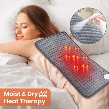 Heating Pad for Back Pain Relief with 9 Heat Settings