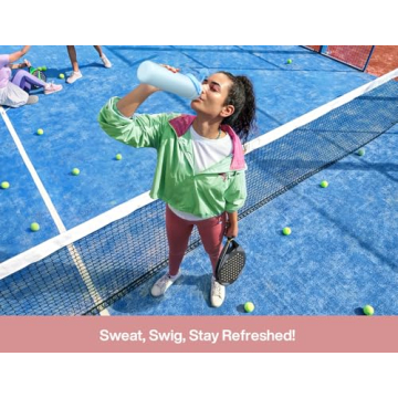 Insulated 26 oz Water Bottle with 2-in-1 Lid