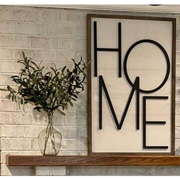 Hewory Large Glass Vase for Decor, 15in Clear Tall Farmhouse Decorative Floor Vase, Round Bubble Balloon Vase Glass Jug Vases for Coffee Table Fireplace Mantel Entryway Living Room Bedroom Kitchen