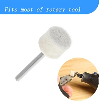 Luo ke 60 Wool Felt Polishing Pads for DIY Enthusiasts