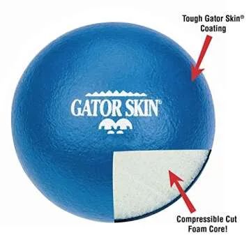 S&S Worldwide 8" Gator Skin Foam Balls - Set of 6