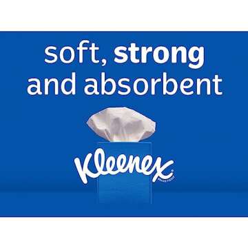 Kleenex® Ultra Soft 3-Ply Unscented Tissues, 8-1/4" x 8-7/16", 65 Per Box, Pack Of 4 Boxes