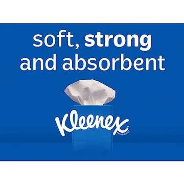 Kleenex® Ultra Soft 3-Ply Unscented Tissues, 8-1/4" x 8-7/16", 65 Per Box, Pack Of 4 Boxes