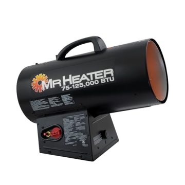 Mr. Heater 125,000 BTU Forced Air Propane Heater for Effective Heating