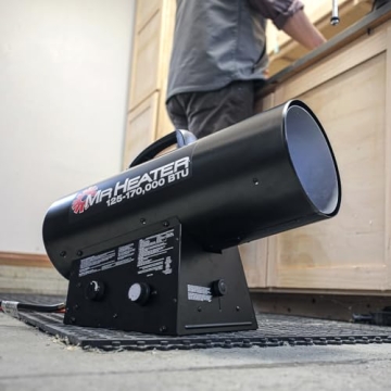 Mr. Heater 125,000 BTU Forced Air Propane Heater for Effective Heating