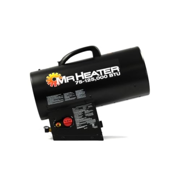 Mr. Heater 125,000 BTU Forced Air Propane Heater for Effective Heating