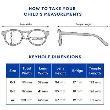 Babiators Blue Series Polarized Baby, Toddler & Kids Sunglasses, Melon Keyhole/Silver Mirror, 3-5 Years