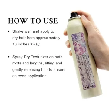 Davines Dry Texturizer Spray for Full Bodied Volume & Hold | 7.4 oz