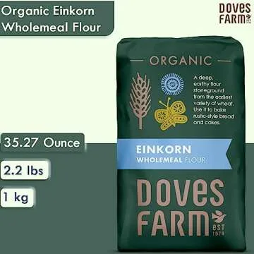 Organic Einkorn Wholemeal Flour - Nutritious Baking Option