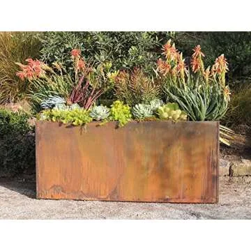 Durable Nice Planter Corten Steel Garden Planter