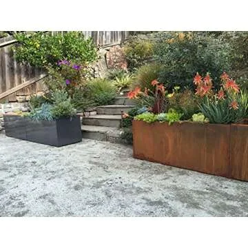Durable Nice Planter Corten Steel Garden Planter