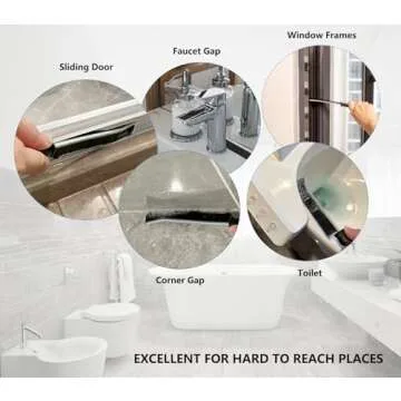 Ginsco Multifunctional Hard Bristle Crevice Cleaning Brush