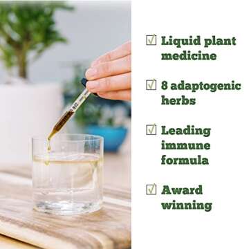 St. Francis Herb Farm Deep Immune Herbal Tincture 100ml