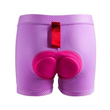 Santic Women's Cycling Shorts Underwear Padded MTB Bike Bicycle Underpants Breathable