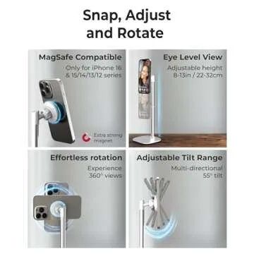 Cooper MagStand: Adjustable iPhone Desk Stand for MagSafe