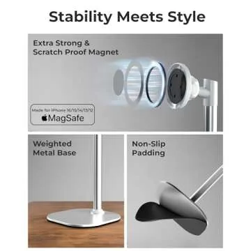 Cooper MagStand: Adjustable iPhone Desk Stand for MagSafe