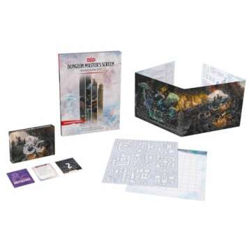 D&D Dungeon Master’s Screen: Dungeon Kit (Dungeons & Dragons DM Accessories)