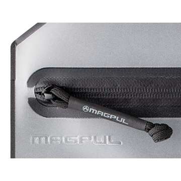 Magpul DAKA Volume Pouch Zippered Tactical Range Tool and Gear Bag, Medium 3L, Black