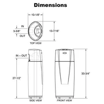 Whirlpool WHELJ1 Central Water Filtration System, White