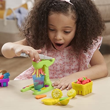 Play-Doh Farmer's Market Kitchen Playset, 28 Play Food Accessories & Tools, 11 Colors, Back to School Classroom Supplies, Preschool Toys, Ages 3+ (Amazon Exclusive)