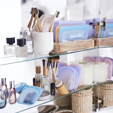 Stasher Silicone Reusable Storage Pocket Bags - 2-Pack